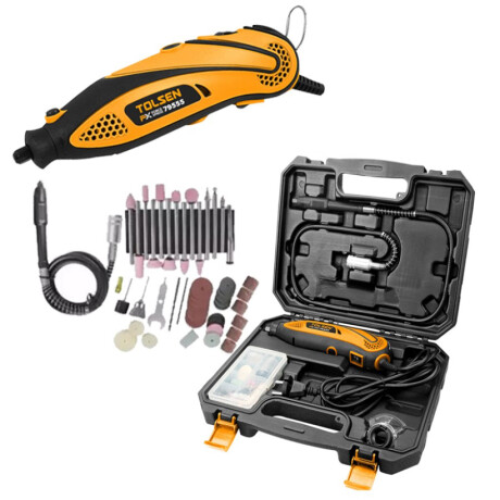 TOLSEN MINI TORNO FX SERIES 230V 135W SET 108 PIEZAS Tolsen Mini Torno Fx Series 230v 135w Set 108 Piezas