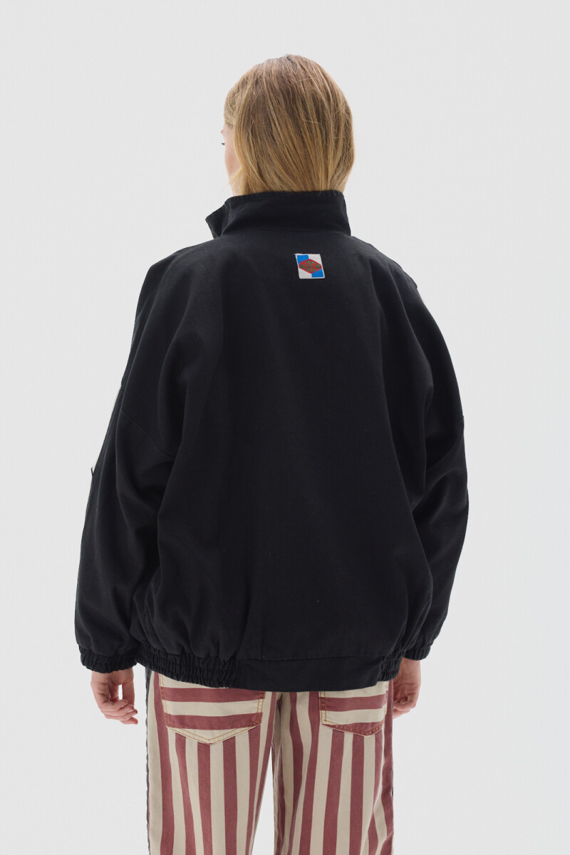 Campera Olímpica Denim Black