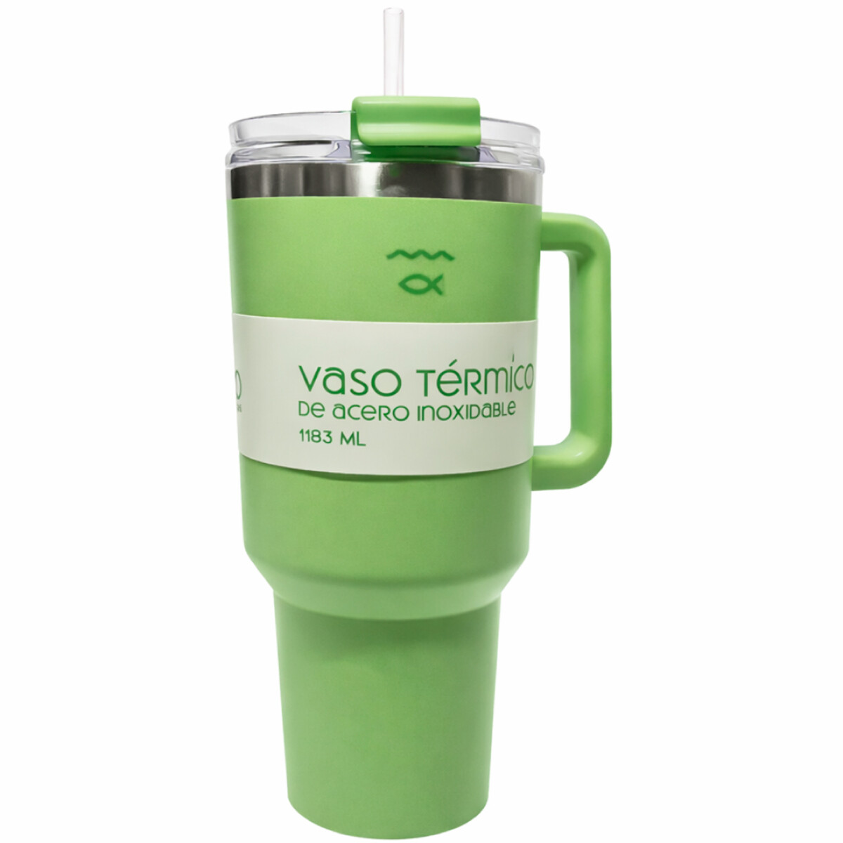 VASO TERMICO RIO 1200ML VERDE MATCHA - VERDE 
