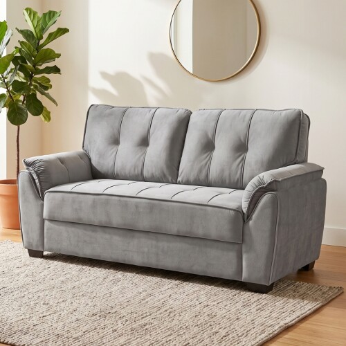 Sillón 2 Cuerpos Montana - Alcohol clean Gris