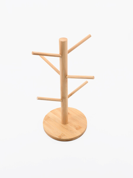 SOPORTE DE TAZAS BEIGE (V)