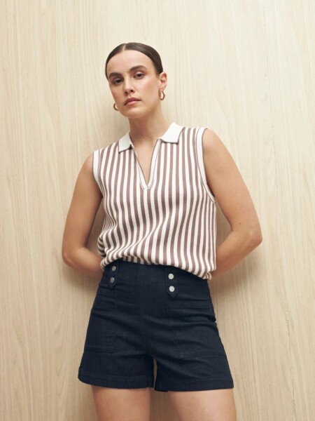 SHORT ALLIE JANIS INDIGO