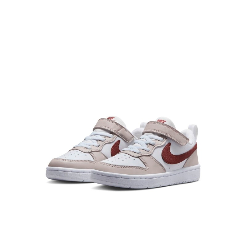 Championes Nike Court Borough Recraft HF de Niños Blanco