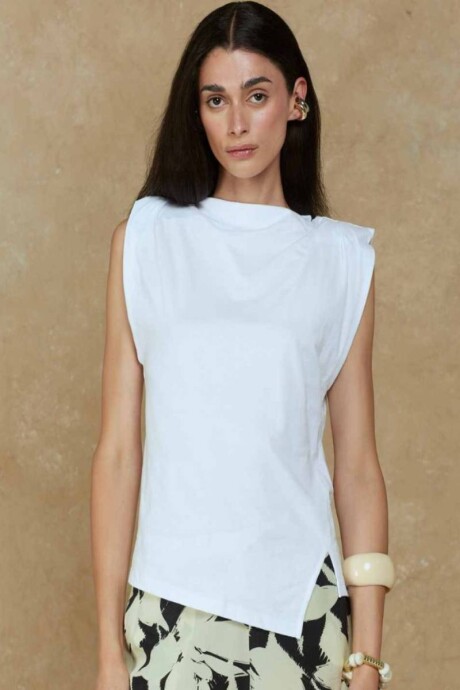 Musculosa Tulúm Blanca Musculosa Tulúm Blanca