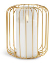 Portavelas KRESTER Ø15xA18cm dorado LED Portavelas KRESTER Ø15xA18cm dorado LED