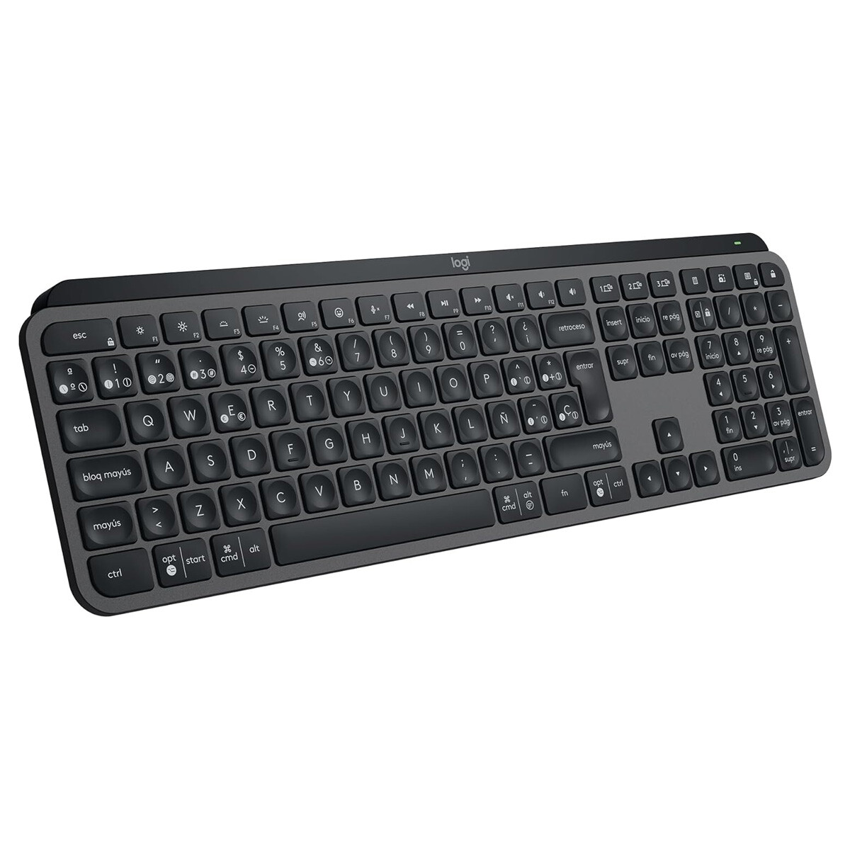 Teclado Inalambrico Logitech 920-011561 Mx Keys S Grafito 
