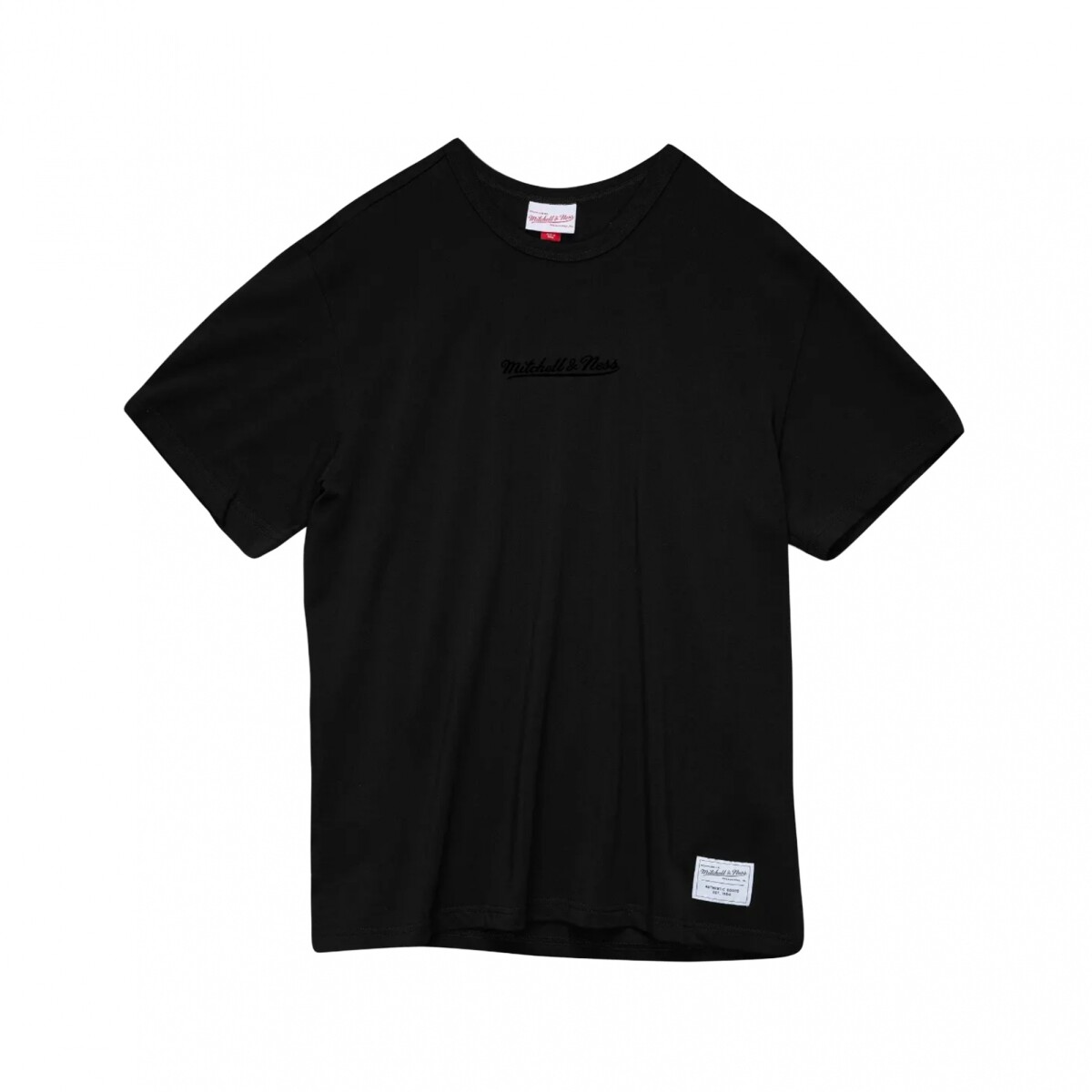 Remera Essential Mitchell and Ness - Black 