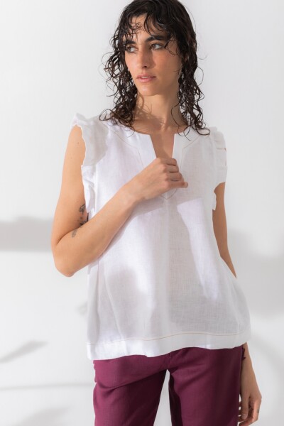 Blusa Ameba Blanco