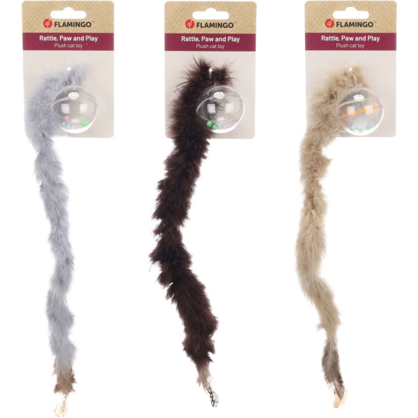 BALON CARRACA+COLA PLUMA 45CM COL BALON CARRACA+COLA PLUMA 45CM COL