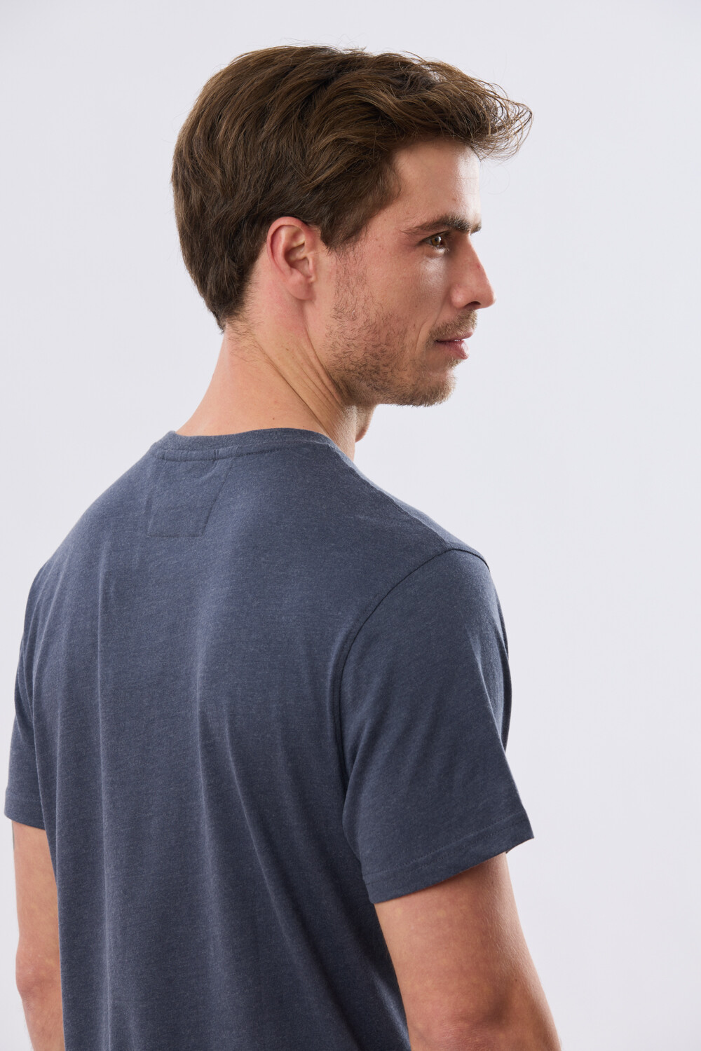 REMERA LISA DE ALGODÓN Denim