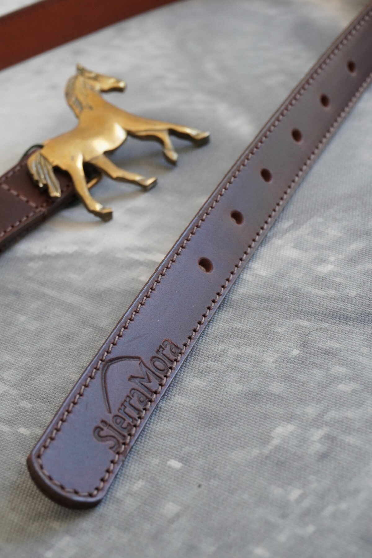 Horsy Belt Chocolate