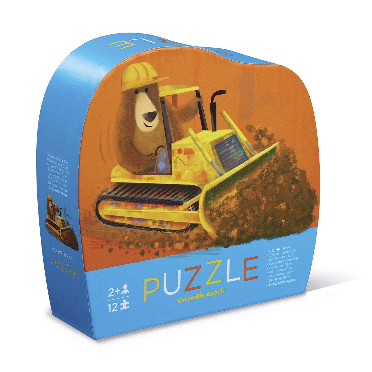 Puzzle Crocodile Creek 12 Piezas 22 x 30 cm - Oso 