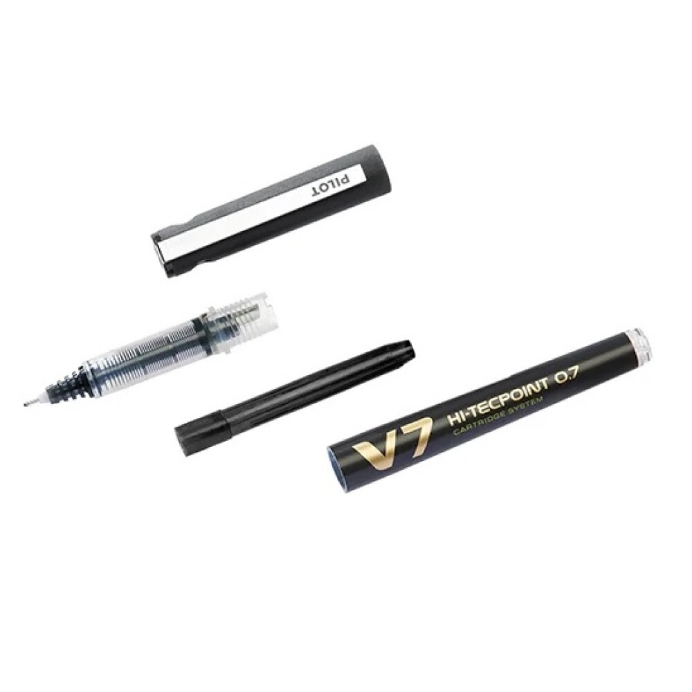 Bolígrafo V7 Bx Recargable Negro Pilot #PILOT V7 BX RECARGABLE NEGRO