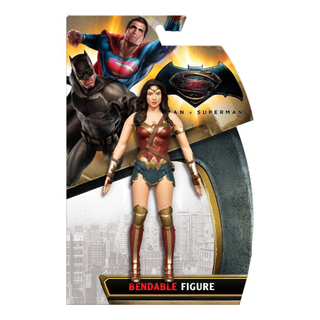 Figuras Flexibles Dc Comics Batman Vs Superman 15cm Mujer Maravilla