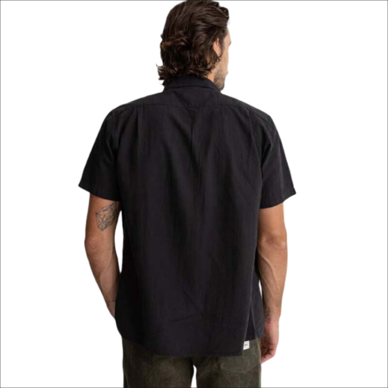 Camisa Rhythm Classic Linen - Negro Camisa Rhythm Classic Linen - Negro