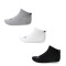 Medias de Niños Puma Plain Quarter Socks X3 Gris - Blanco