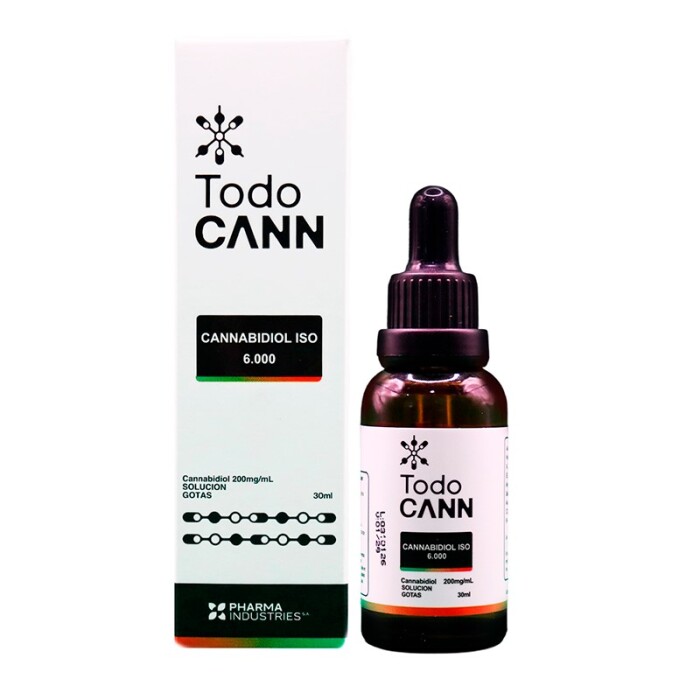 TODOCANN SOLUCION ISO 6000 GOTAS X 30ML única