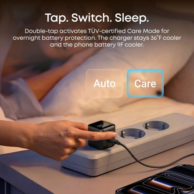 Cargador de pared Anker Nano Smart Display USB-C 45W Black Cargador de pared Anker Nano Smart Display USB-C 45W Black