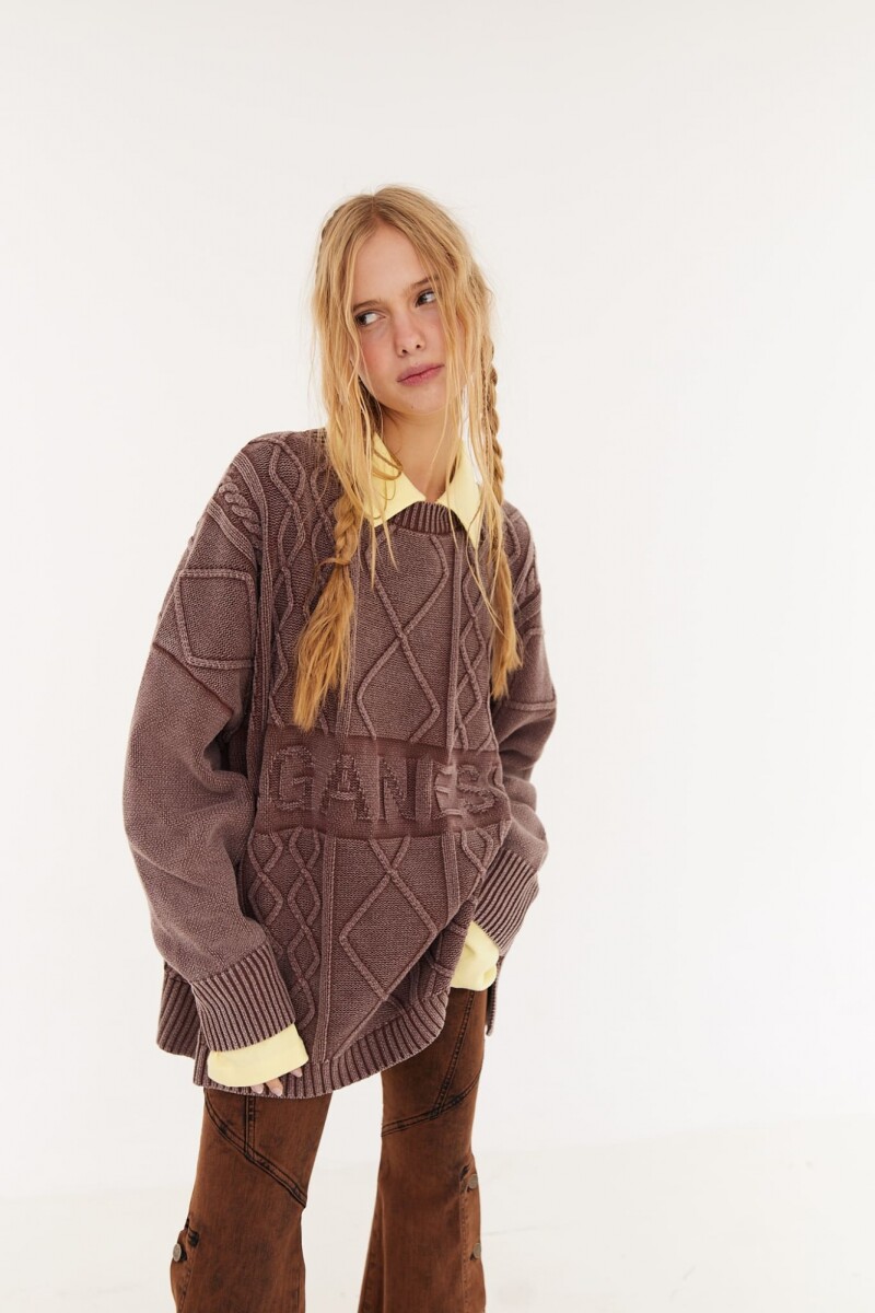 Sweater Alpine Marron