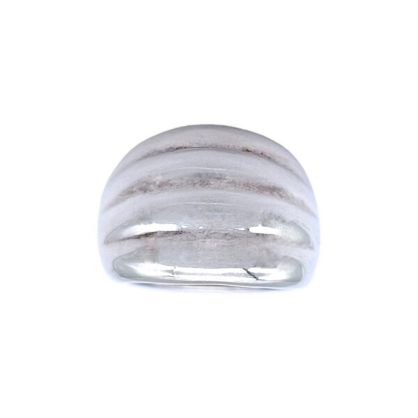Anillo Cúpula-Plata 925 Inflada-Sin Piedra-AN3006 sinpiedra