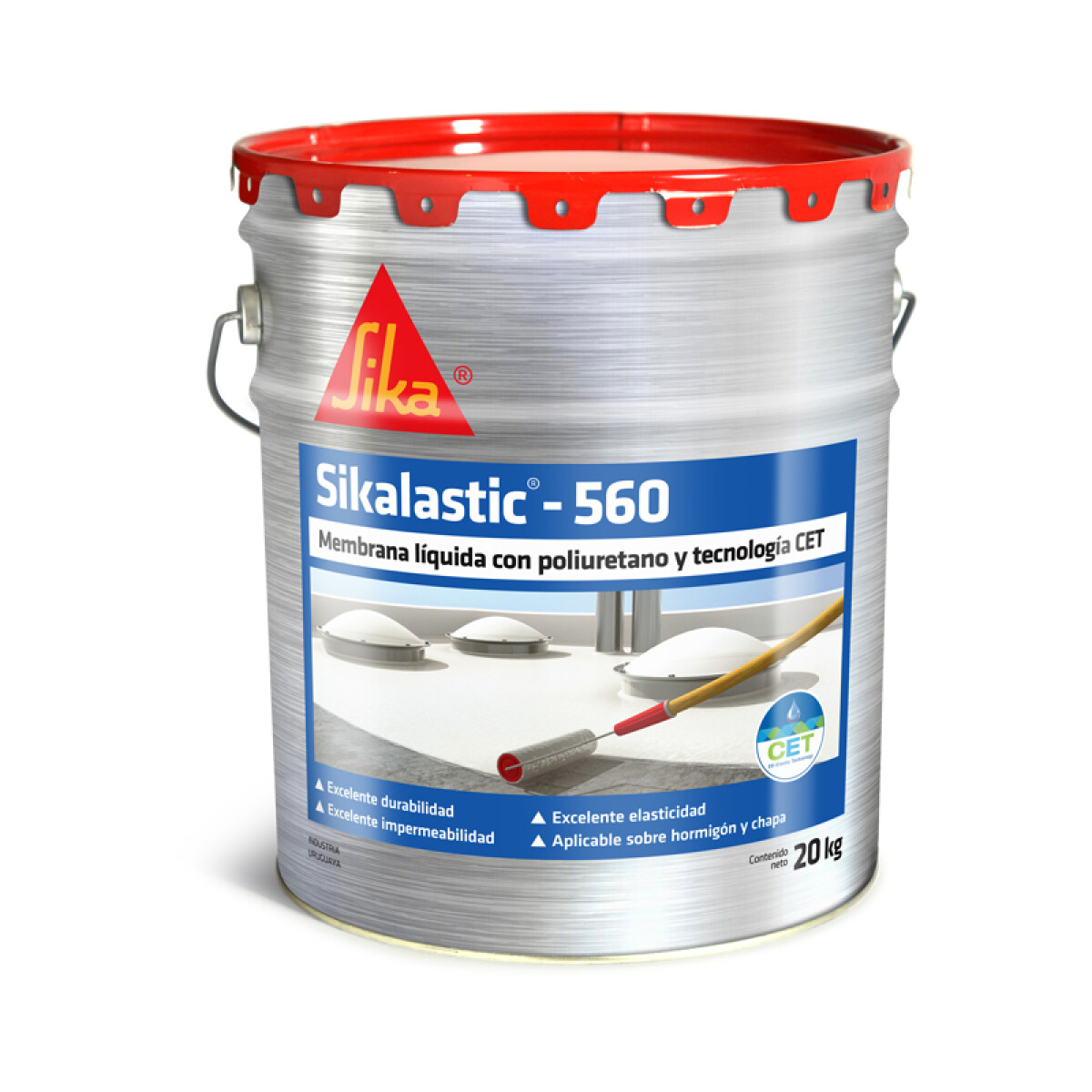 SIKALASTIC 560 MEMBRANA LIQUIDA 20K TERRACOTA SIKA - N/a 