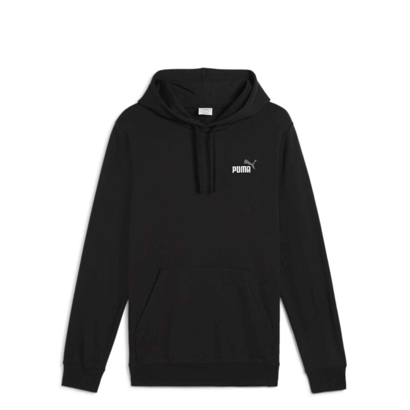 Buzos Puma Canguro Logo Hoodie TR Masculino Negro