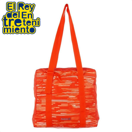 Bolso Reebok Original Deportivo Gym Grande P/ Dama Naranja