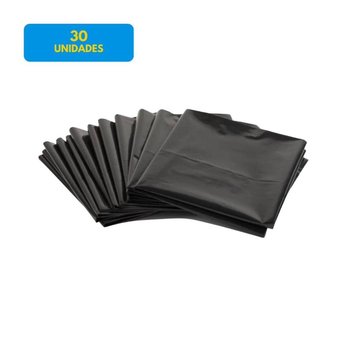 BOLSAS DE BASURA 50CM X 55CM, 30 UNIDADES 