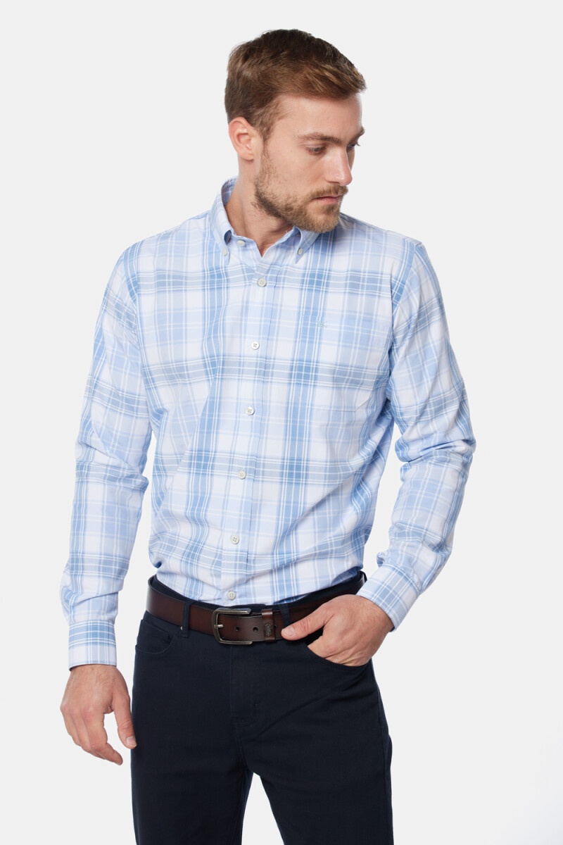 CAMISA SPORT A CUADROS - Unico 