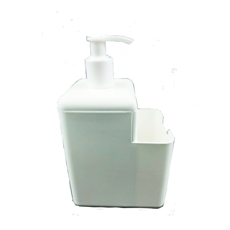 Dispensador de jabón plástico Single 500 ml BLANCO