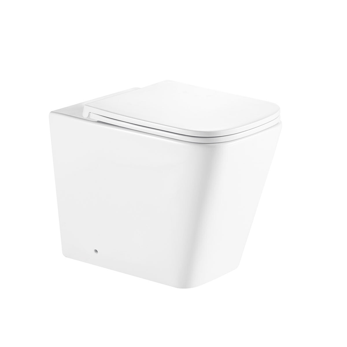 Inodoro Sin Mochila Lacar Blanco 54X36X41 Cm Loza Sanitaria 