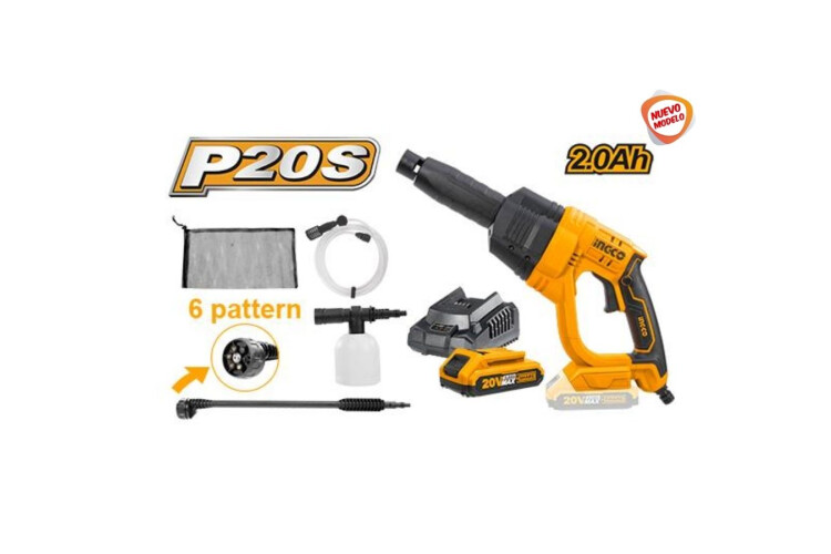 HIDROLAVADORA 20V P20S A BATERIA HIDROLAVADORA 20V P20S A BATERIA