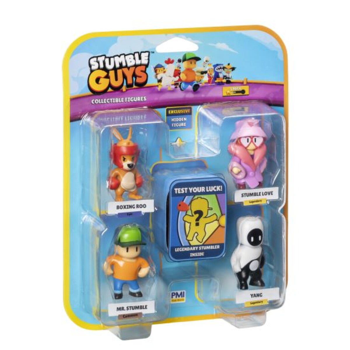 Pack 5 Figuras Stumble Guys 4 Figuras + 1 Sorpresa SG2240 - PACK-1 