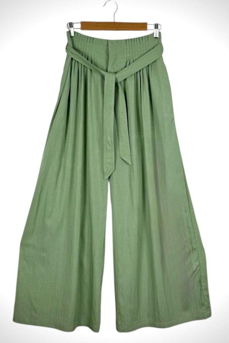 PANTALON RAYON OCASO - VERDE 