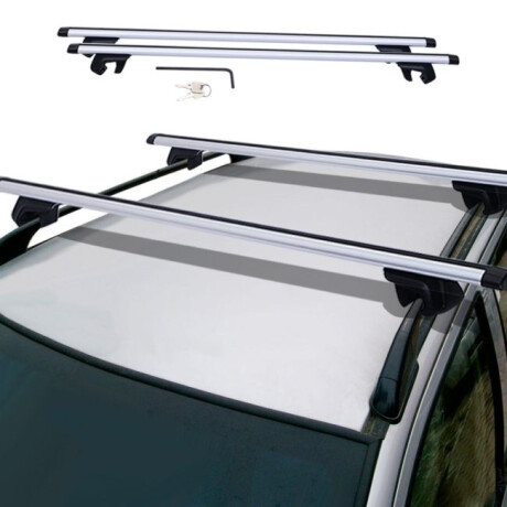 RACK PORTA EQUIPAJE - ALUMINIO TRANSVERSAL CON LLAVE (1.31M) = CT.5754A WESTON RACK PORTA EQUIPAJE - ALUMINIO TRANSVERSAL CON LLAVE (1.31M) = CT.5754A WESTON