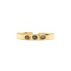 Brazalete Jaipur-Plata Rodinada con micra oro 18k-Piedra Labradorita-BR2004 Conpiedra