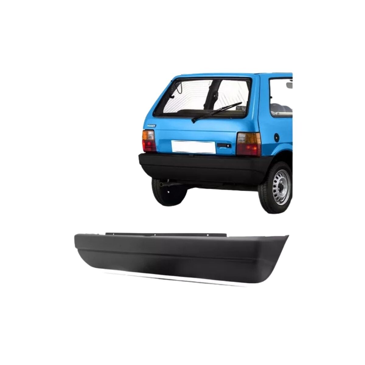 PARAGOLPE TRASERO TEXTURADO 