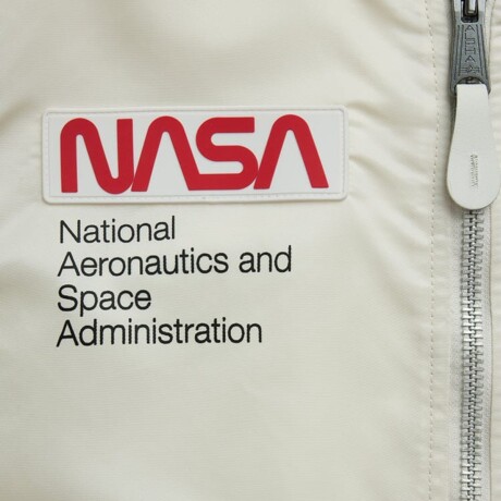 Chaqueta bombardero L-2B NASA GEN II Blanco