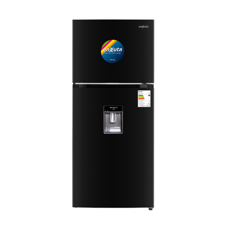 Refrigerador enxuta Frío Seco Inverter 409 Litros Negro con Dispensador Negro