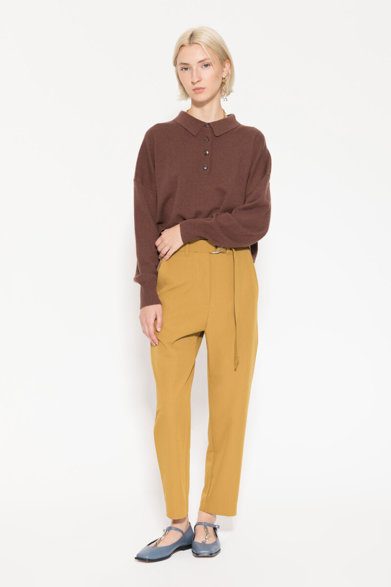 PANTALON CHARLOTTE Mostaza