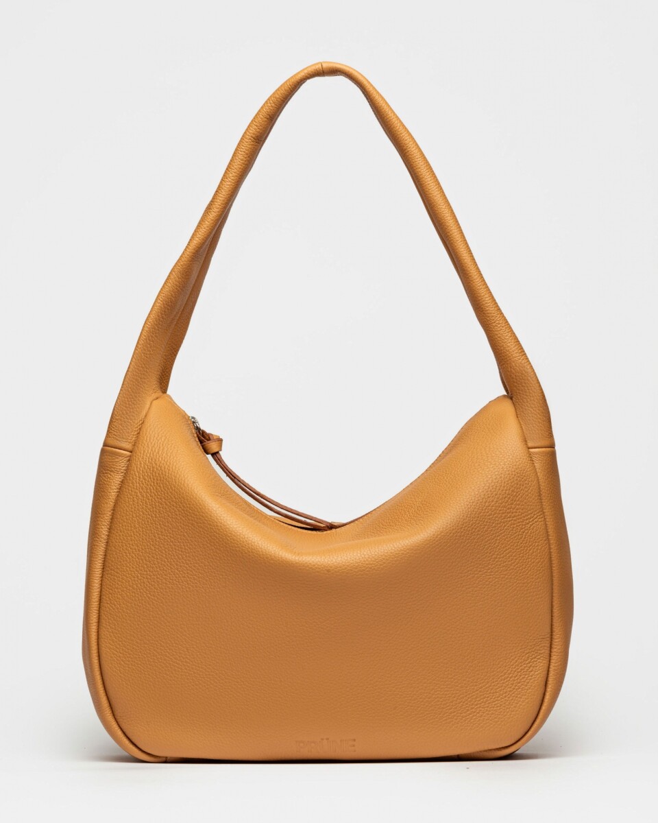 Bolso Nicky en cuero graneado - Cuoio 
