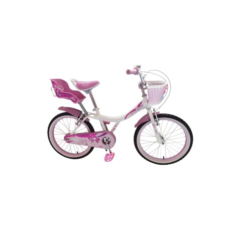 Bicicleta Lola Niña Rodado 20 Blanco