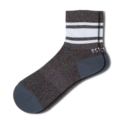 Medias Stripe Shine Negro