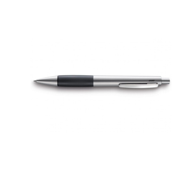 Lapicera Bolígrafo Ballpoint Accent Al KK Plateado TM Negro Lamy 0