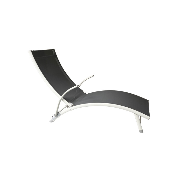 Reposera Aluminio Lounge Steel Grey Reposera Aluminio Lounge Steel Grey