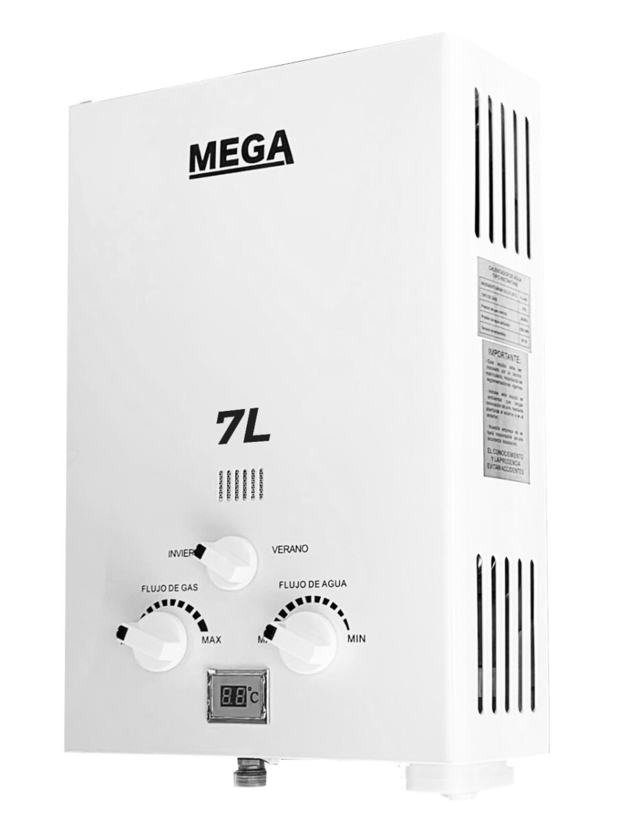 CALENTADOR DE AGUA MEGA 7 LTS 