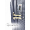 Set Valijas De Viaje Rígidas 2 Piezas Carry On 14” Y Valija 20” Azul Marino