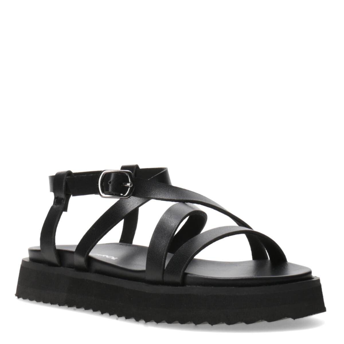 Sandalias de Niña MINI Miss Carol Califa con Hebilla - Negro 