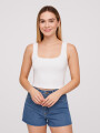 Musculosa Madea Marfil / Off White