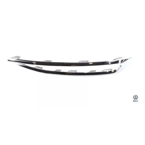 MOLDURA DE PARAGOLPE TRASERA IZQUIERDA VIRTUS (CROMADA) Moldura De Paragolpe Trasera Izquierda Virtus (cromada)